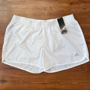 NWT Adidas Women’s White Energy Running Shorts Size XL